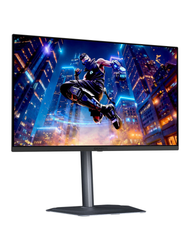 Монитор Gigabyte MO27Q3 EK 27" Black (QD OLED, 2560 x 1440, 360Hz, 0,03ms, 250cd/m->1000(пиковая), 1500:1, 2xHDMI-2.1, DP-1.4, 3xUSB3.2, USB Type-C(18Вт),Pivot