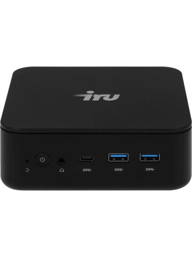 Мини-ПК iRU Planio 325, AMD Ryzen 5 3500U/8 ГБ DDR4/256 ГБ SSD/AMD Radeon Graphics/Без ОС, черный (2180213)