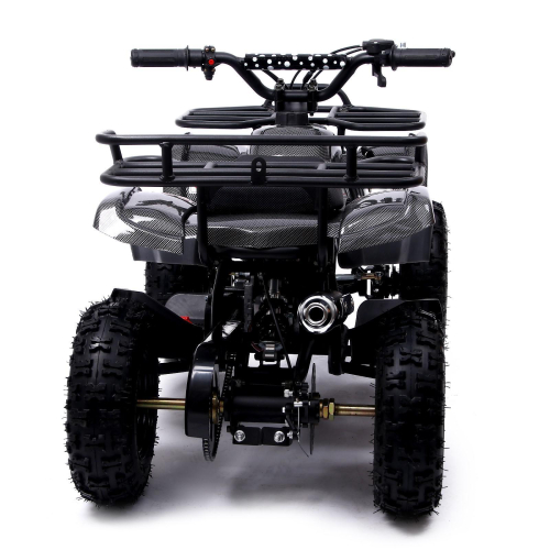 Детский квадроцикл бензиновый ATV G6.40 - 49cc, цвет чёрный карбон