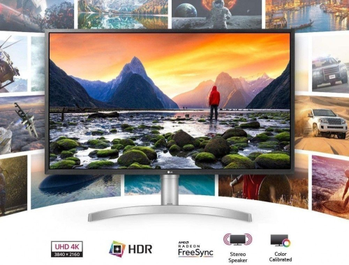 Монитор LG 32" 32UN650-W 3840x2160 IPS WLED 61Гц 5ms HDR10 FreeSync HDMI DisplayPort