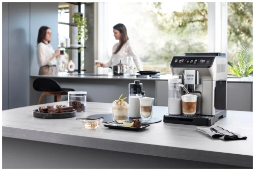 Кофемашина DeLonghi Eletta Explore ECAM 450.55 S, серебристый/черный Кофемашина DeLonghi Eletta Explore ECAM 450.55 S, серебристый/черный