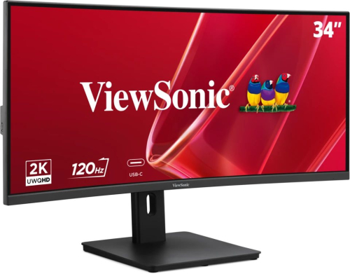 Монитор ViewSonic 34" VA3420C-2 3440x1440 VA LED 120Hz черный