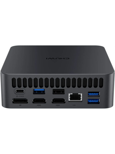 Мини-ПК CHUWI AuBox X, Intel Core Ultra 5 226V/16 ГБ LPDDR5X/512 ГБ SSD/Intel Arc Graphics/Windows 11 Pro, серый (6935768761129)