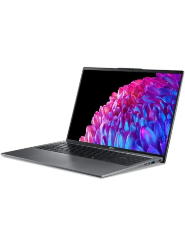 Ноутбук Acer Swift Go 16 SFG16-74-71W0, 16" (2048x1280) OLED 120 Гц/Intel Core Ultra 7 258V/32 ГБ DDR5/1024 ГБ SSD/Intel Arc Graphics/Без системы, Черный (NX.JNMCD.003)