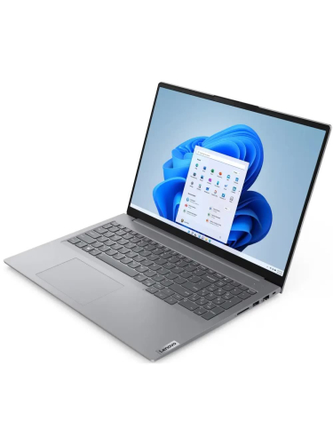 Ноутбук Lenovo ThinkBook 16 G6 IRL, 16" (1920x1200) IPS/Intel Core i3-1315U/16 ГБ DDR5/512 ГБ SSD/Intel UHD Graphics/Без системы, Серый (21KH00X8EV)