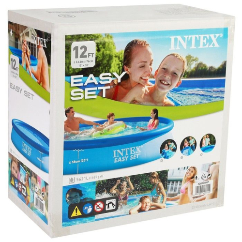 Бассейн надувной Easy Set, 366 х 76 см, от 6 лет, 28130NP INTEX Бассейн надувной Easy Set, 366 х 76 см, от 6 лет, 28130NP INTEX