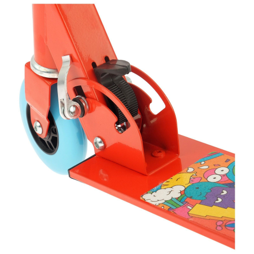 Самокат-снегокат зимний 2 в 1 Take it Easy, цвет красный