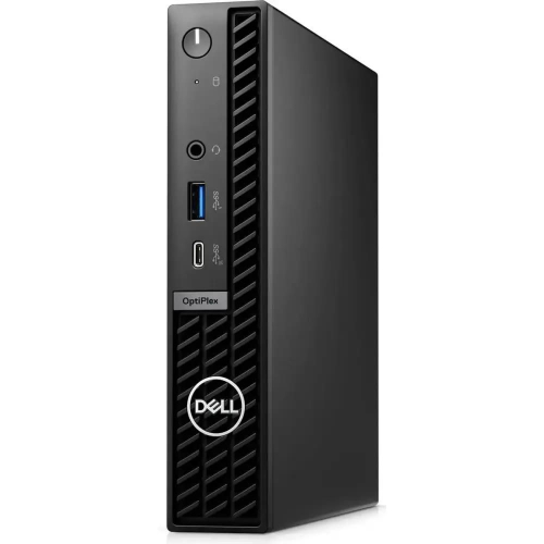 Мини-ПК Dell Optiplex 7020, Intel Core i3-14100 / 16 ГБ DDR5 / 512 ГБ SSD / Intel UHD Graphics / Windows 11 Pro / Клавиатура, мышь, черный (7020-3621)