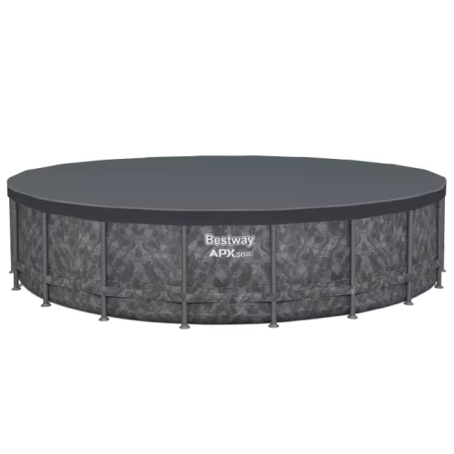 Каркасный бассейн Bestway 561KE BW 610х132см "APX 365", 32695л, песочный фильтр-насос, лестница, тент, полисферы