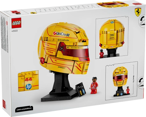 Конструктор LEGO Editions 43022 Шлем Льюиса Хэмилтона