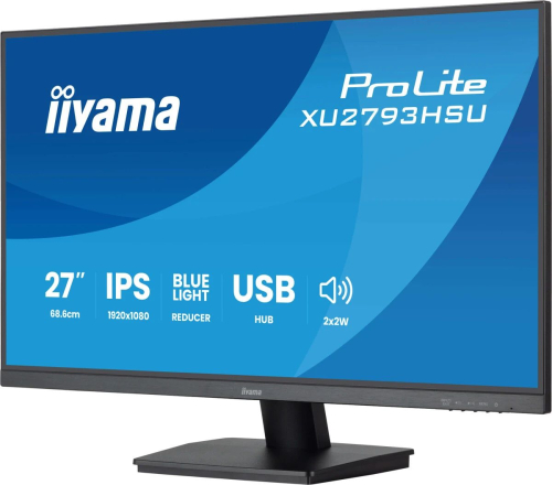 Монитор Iiyama 27" ProLite XU2793HSU-B7 FHD IPS LED черный
