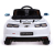 Электромобиль CHEVROLET CAMARO 2SS, EVA колеса, кожаное сидение, цвет белый