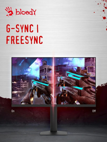 Монитор Bloody 27" MN1X IPS LED 2160x1440 210Hz 1ms черный