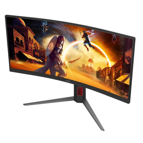 Монитор 34" AOC CU34G4H 3440x1440, VA, 200Hz, 1ms, Black