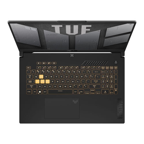 Ноутбук ASUS TUF Gaming F17 2023 FX707VI-LL093, 17.3" (2560x1440) IPS 240 Гц/Intel Core i7-13620H/16 ГБ DDR5/1024 ГБ SSD/NVIDIA GeForce RTX 4070 для ноутбуков (8 Гб)/Без системы, Серый (90NR0FI5-M00600) Ноутбук ASUS TUF Gaming F17 2023 FX707VI-LL093, 17.3" (2560x1440) IPS 240 Гц/Intel Core i7-13620H/16 ГБ DDR5/1024 ГБ SSD/NVIDIA GeForce RTX 4070 для ноутбуков (8 Гб)/Без системы, Серый (90NR0FI5-M00600)