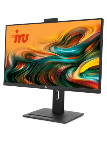 Моноблок iRU 23IM, 23.8" (1920x1080) IPS/Intel Core i5-12450H/16 DDR4/512 ГБ SSD/Intel UHD Graphics/Windows 11 Pro, Черный (2156262)
