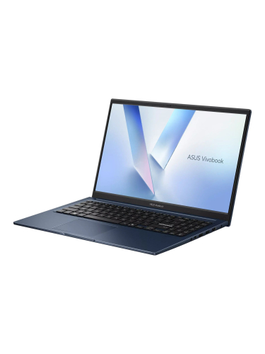 Ноутбук ASUS Vivobook 15 X1504MA-BQ601, 15.6" (1920x1080) IPS/Intel Core 3 310/8 ГБ DDR5/256 ГБ SSD/Intel Graphics/Без системы, Синий (90NB17I1-M01140)