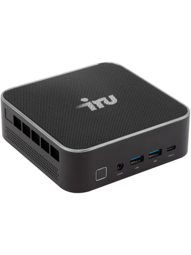Мини-ПК iRU Tactio 525, AMD Ryzen 3 3300U/8 ГБ DDR4/256 ГБ SSD/AMD Radeon Graphics/Windows 11 Pro, черный (2173135)
