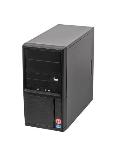 Системный блок iRU Corp 315 MT, Intel Core i5-12400F / 16 ГБ DDR4 / 512 ГБ SSD / NVIDIA GeForce RTX 3070 (8 Гб) / Без ОС, черный (2128796)