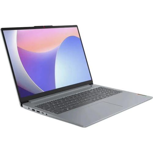 Ноутбук Lenovo IdeaPad 3 Slim 15IRU8, 15.6" (1920x1080) TN/Intel Core i3-1315U/8 ГБ LPDDR5/256 ГБ SSD/Intel UHD Graphics/Без системы, Серый (82X700BVPS_RU)
