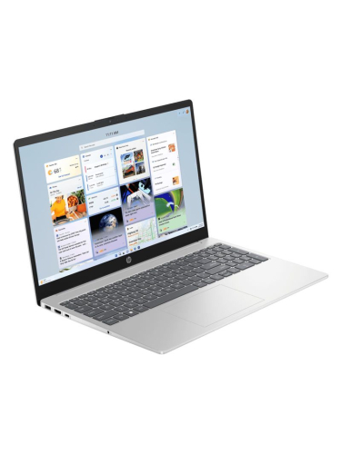 Ноутбук HP 15-fd135TU, 15.6" (1920x1080) IPS/Intel Core Ultra 5 125H/16 ГБ DDR5/1024 ГБ SSD/Intel Arc Graphics/Windows 11 Home, Серебристый (C72QKPA)
