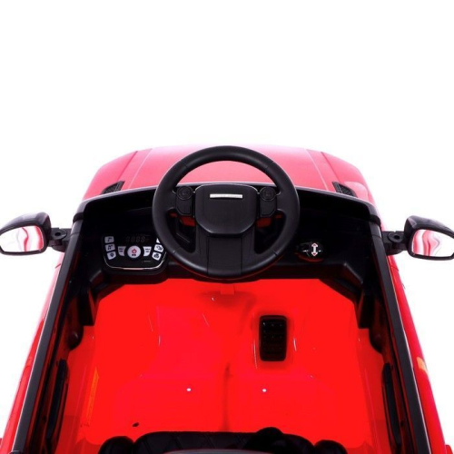 Электромобиль Range Rover Sport SVR, цвет красный