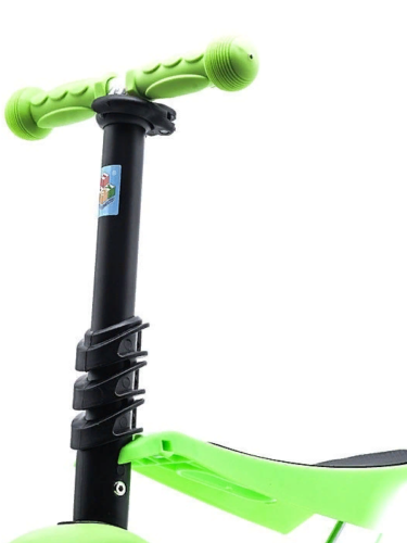 Детский 3-колесный самокат-беговел Navigator Т59981, зеленый