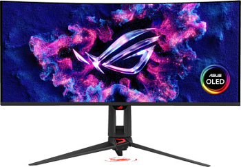 Монитоp Asus 34" RОG Swift РG34WCDN 3440х1440 QD ОLЕD LЕD 360Hz 0.03 мс
 чеpный
