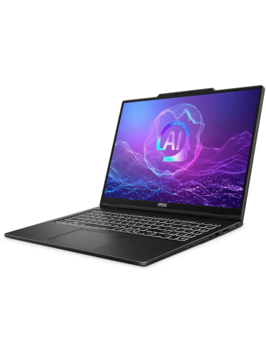 Ноутбук MSI Venture A16 AI+ A3HMG-027XRU, 16" (2048x1280) OLED 120 Гц/AMD Ryzen AI 5 340/16 ГБ DDR5/512 ГБ SSD/AMD Radeon Graphics/Без системы, Серый (9S7-261K21-027)