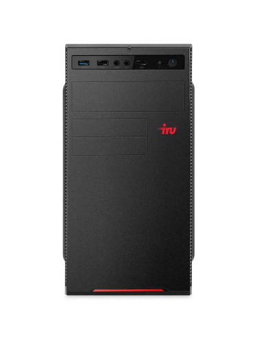 Системный блок iRU Planio 310H6SEV MT, Intel Core i5-12400 / 8 ГБ DDR4 / 512 ГБ SSD / Intel UHD Graphics / Без ОС, черный (2113512)