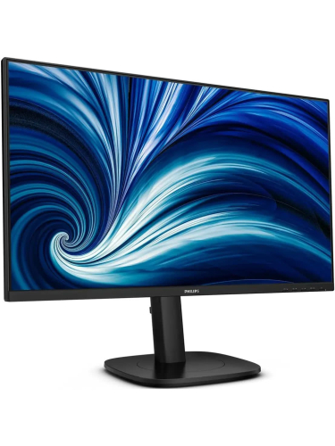 Монитор Philips 24B2N3200J 23,8" 1920x1080 WLED, 16:9 IPS 300cd, 1500:1, 50M:1, 4ms, 178°/178°, VGA, HDMI, DP, USB hub: 3*USB3.2, 120Hz, Speakers, Tilt, Height, Swivel, Pivot, Internal, VESA, Black, 3y