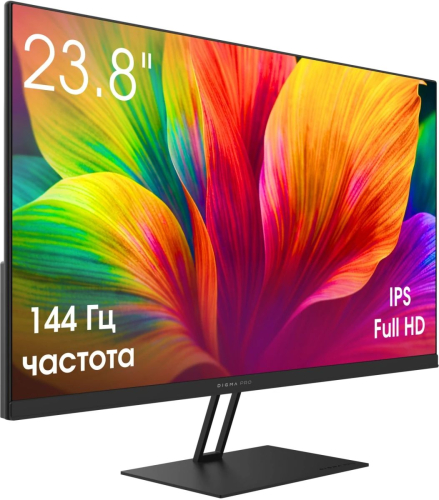 Монитор Digma Pro 23.8" Motion S IPS LED FHD, 5ms, 144Hz черный TM24SB01