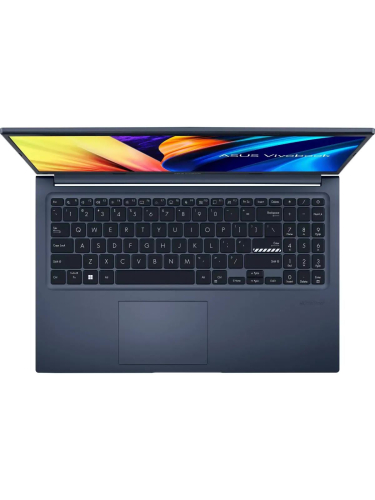Ноутбук ASUS VivoBook 15 M1502NAQ-BQ048, 15.6" (1920x1080) IPS/AMD Ryzen 7 170/16 ГБ DDR5/512 ГБ SSD/AMD Radeon Graphics/Без системы, Синий (90NB1841-M00840)