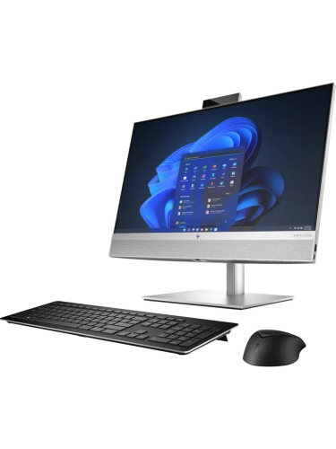 Моноблок HP EliteOne 840 G9, 23.8" (1920x1080) IPS / Intel Core i7-14700 / 16 DDR5 / 512 ГБ SSD / Intel UHD Graphics / Windows 11 Pro / Клавиатура, мышь, Серебристый (A55PMET)