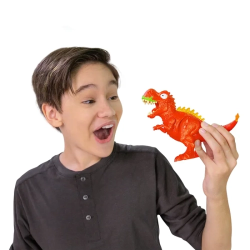 Zuru Огненное Гигантское яйцо Smashers Dino Light up Игрушка-Сюрприз Dino Island S4 7474