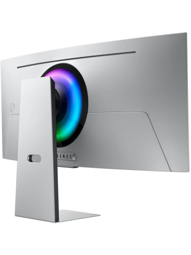 Монитор Samsung 34" S34DG852SMXUE серебристый OLED LED 21:9 M/M полуматовая HAS 250cd 178гр/178гр 3440x1440 175Hz DP Ultra WQHD USB 7.5кг