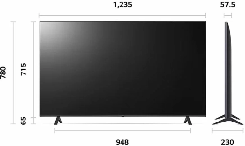 Телевизор LG 55UR78006LK LED RU