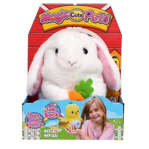 Интерактивная игрушка «Зайка-повторюшка», танцует