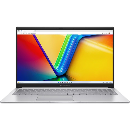 Ноутбук ASUS Vivobook 15 X1504ZA-BQ1414, 15.6" (1920x1080) IPS/Intel Core i3-1215U/16 ГБ DDR4/512 ГБ SSD/Intel UHD Graphics/Без системы, Серебристый (90NB1022-M02260)