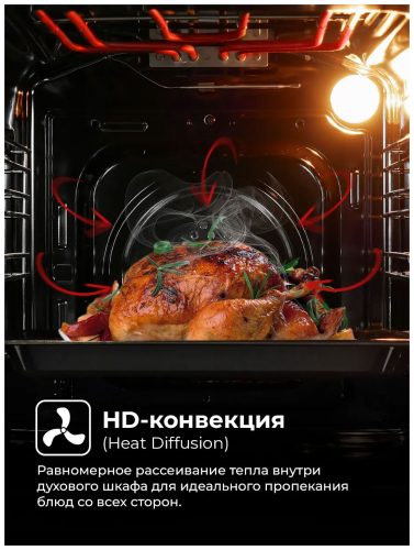 Духовой шкаф электрический LEX EDM 4570 BBL 