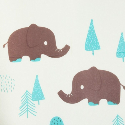 Коврик детский на фольгированной основе «Слоник», размер 180х150 см