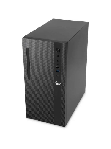 Системный блок iRU 520SC MT, AMD Ryzen 5 8500G / 16 ГБ DDR4 / 512 ГБ SSD / AMD Radeon Graphics / Windows 11 Pro, черный (2140129)