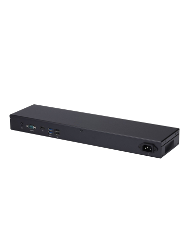 Мини-ПК Qotom Q355G4-1U I5 5200U, Intel Core i5-5200U/8 ГБ DDR3L/128 ГБ SSD/Intel UHD Graphics/Без ОС, черный (Q355G4-1U I5 5200U)