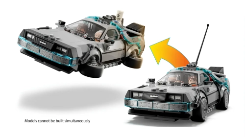 Конструктор LEGO Speed Champions 77256 Машина времени из «Назад в будущее»