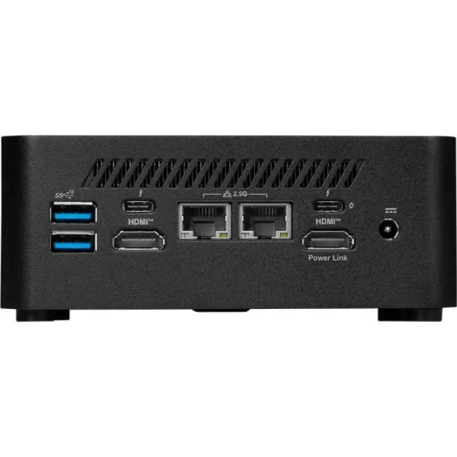 Мини-ПК MSI Cubi NUC 1M-043XRU, Intel Core 7 150U / 16 ГБ DDR5 / 512 ГБ SSD / Intel Graphics / Без ОС, черный (9S6-B0B111-089)