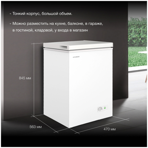 Морозильный ларь Hyundai CH10031