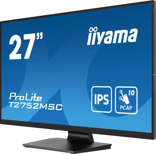 Монитор Iiyama 27" ProLite T2752MSC-B1 черный IPS LED