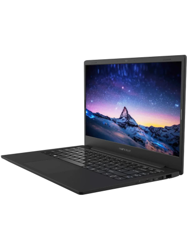Ноутбук INFERIT Enox, 14.1" (1920x1080) IPS/Intel Core i7-10510U/16 ГБ DDR4/512 ГБ SSD/Intel UHD Graphics/Без системы, Черный (IFLTSI7INM11)