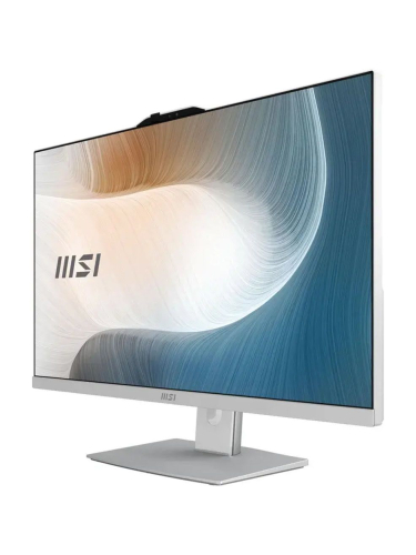 Моноблок MSI Modern AM272P 1MA-1469XRU, 27" (1920x1080) IPS/Intel Core 5 120U/16 DDR4/500 ГБ SSD/Intel Graphics/Без ОС/Клавиатура, мышь, Белый (9S6-AF8242-1469)