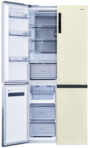 Холодильник Side-by-Side Centek CT-1746 NF Beige Glass 